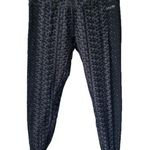 Calvin Klein Performance Quick Dry Athleisure Ruched Capri Tribal Leggings M Photo 0