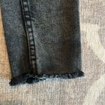 Bershka  two toned high waist skinny jeans size 4 raw hem Photo 11