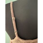 Lani Lau Tank Top Small Textured Gauze Swing Boho Minimalist Beach Oversize Pink Photo 6