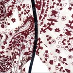 Cleobella NEW Paisley Print Straight Leg Cropped Pull On Pants XS Photo 4