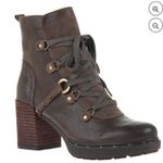 OTBT $168  Oregon Heel Hiker Leather Boots in brown 8 Photo 1