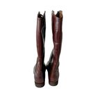 Frye Melissa Button 2 Boot in Mahogany Equestrian Knee High Leather 6 Photo 3