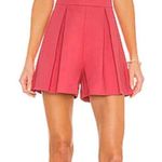 IORANE Printed Elephants Pleated Front Shorts in Pink sz XS Photo 0