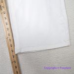 New! Jen 7 by 7 for All Mankind ivory white cropped‎ wide leg jeans, size 12 Photo 4