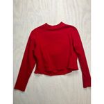 Princess Polly Cathey Long Sleeve Corset Top Red Womens Large Holiday Photo 11