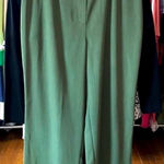 Vintage 90s NWT Sage Green Women's Pants size 12 Photo 0