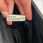 Nine West  solid‎ black shoulder crossbody tote purse with attached keychain Photo 7