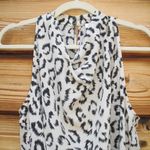 ALC Frank A.L.C Ella Leopard Print Top Blouse Photo 6