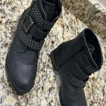 Booties Elegant Black Studded Ankle Booties 8 1/2 M Diba Size 8.5 Photo 0