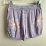 Amazon Ekouaer Floral Purple Knit Long Sleeve and Shorts Pajama Set Photo 6