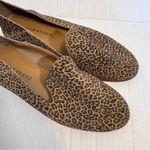 Lucky Brand  Brown Animal Print Leather Loafers Womens 8 Fall Classic Comfort Photo 6