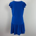 Beyond Yoga  Vibrant Blue Tiered Mini‎ Dress Size Small Photo 5