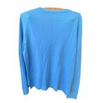 Staccato  size M blue casual straight hem preppy timeless closet staple sweater Photo 2