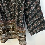 Madewell Bohème Popover 100% Silk Boho V-neck Blouse Size Medium Photo 6