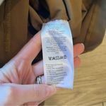 Maeve NWT Anthropologie  Strappy Micro Romper Brown Cotton Blend Size L Photo 5