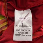 Revolution  Dancewear Burgundy, Red, Yellow, & Green Leotard Photo 5