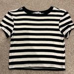 ZARA  Striped Baby Tee Photo 0