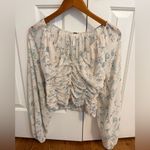 Free People  Final Rose Top Smocked Top size Small Photo 1