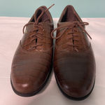 Easy Spirit Brown Leather Lace Up Loafers Comfort Shoes Women's 7.5 S-252 Photo 0