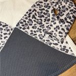 Mystique Boutique Leopard Print Colorblock Women's Top size large new Photo 2