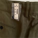 Madewell NWT 🫒 Harlow Wide-Leg Pants, Full Length, Linen Blend, Olive Green, 12 Photo 11