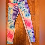 Nike  Women’s Training Dri-FIT One Mid-Rise 7/8 Tie Dye Leggings Size Small Photo 12