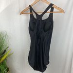 Speedo Black Athletic Sport 1 Piece Swim Bathing Suit 10 Photo 2