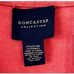 Doncaster Pink Pin Striped Jacket with Cinched Waist Large Photo 3