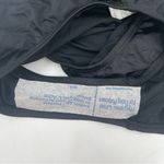 Good American NEW  Swimsuit Medium One Piece Shine Barely There Black Tie NWOT Photo 11