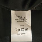 Venus  Black Faux Leather Bodycon Mini Dress NWT Size 6 Photo 6