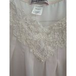 Linea Donatella Women's Pink Babydoll Sleepshirt L Sleeveless V-Neck Nightwear Photo 4