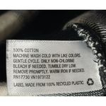 Mossimo Women's Flannel Shacket Shirt Black White Plaid Button Front S Small Photo 5