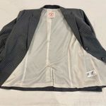 Brooks Brothers “Red Fleece” Wool Tollegno 1900 Pinstripe Suit Jacket Women’s 12 Photo 3