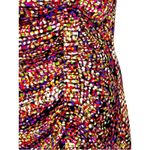 Alfani Abstract Ruched Bodycon Dress 12 Petite Drape Neck Office Party Dinner Photo 11
