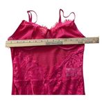 Pink Floral Lace Scalloped Sheer Lingerie Teddy Bodysuit Size S Pink Photo 4