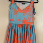 Chic Me  Floral Maxi Dress Cold Shoulder Sz Xl Photo 1