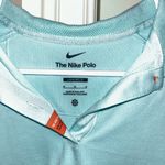 Nike Women's Aqua Button Down Shirt Photo 1