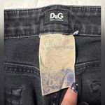 Dolce & Gabbana Vintage  Low Rise Black Skinny Jeans 2000s 31 Photo 3
