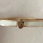 Kate Spade White And Gold Bangle Bracelet Photo 0