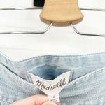 Madewell  Womens Swingy Chambray Side Button Skirt Size 6 Midi Blue Denim‎ Photo 5