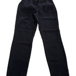 ZARA Pants Womens Medium Black Slim Fit Casual Stretch Trousers Dress Modern Photo 0