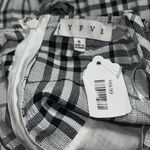 HYFVE ‎ Black White Plaid Short Romper Exposed Midrif Size Small NWT Photo 6