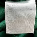 Gerard Darel  Sleeveless Mini Shift Dress Faux Wrap Snap Round Neck Green 38 6 Photo 3