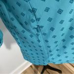 Orvis NEW  Shirt Women's Teal Button Up Roll Tab Sleeve Pockets Photo 8