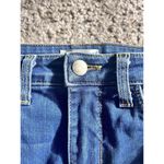 L'Agence High Rise Skinny Jeans Margot Neptune Gold Trim Size 27 Boho Minimal Photo 5