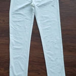 Roberto Cavalli NWT  White Chic Feminine Luxury Athleisure Leggings Size Medium Photo 0