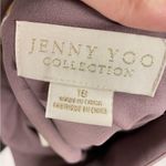 Jenny Yoo  Collection Dusty Mauve Square Neckline Bridesmaid Dress 18 Formal Maxi Photo 5