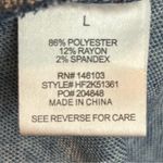 Hippie Rose  Large Diamond Print Blue/Gray/White Skirt Elastic Stretch Wa… Photo 5