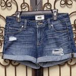 Paige  jimmy jimmy short cuffed blue jean shorts Photo 0