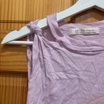 We The Free Size Small Light Purple Knotted Shoulder Tank Top Photo 3